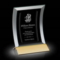 Dominga Starfire Award w/ Gold Trim (8")